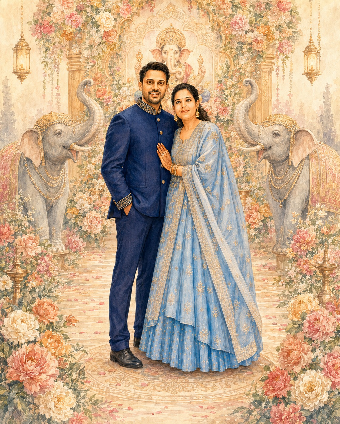 Kundan and Shalini