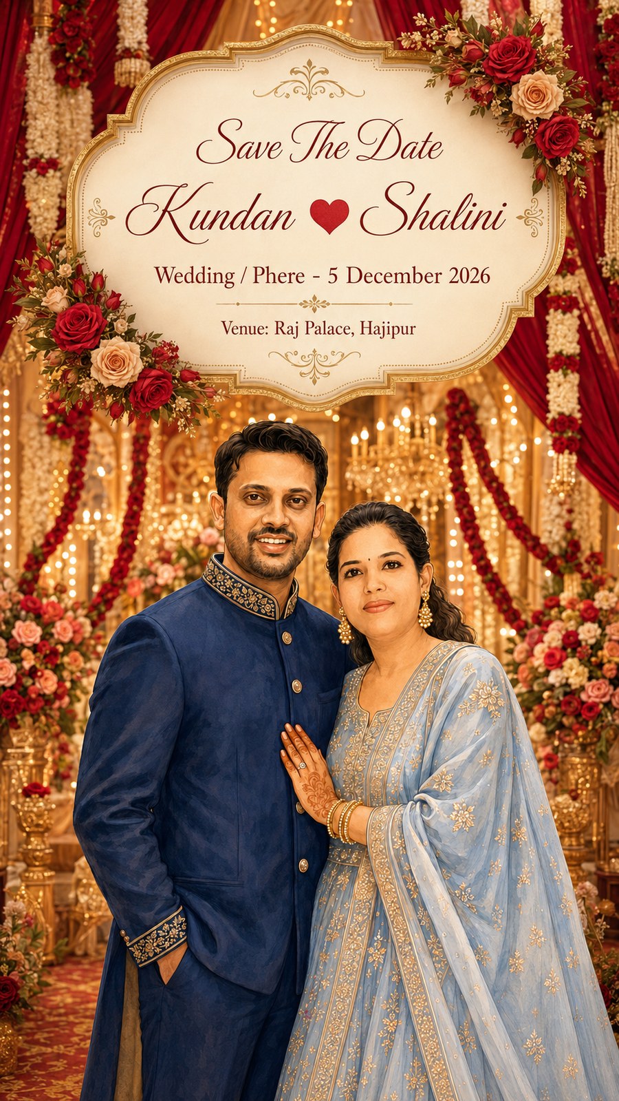 Save the Date - Kundan and Shalini